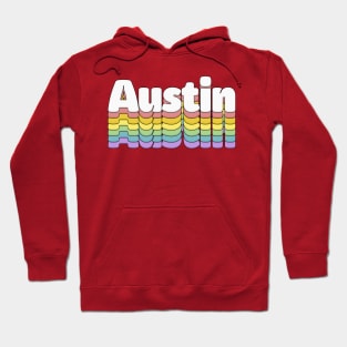 Austin, Texas //// Retro Typography Design Hoodie